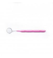 Mirror for building, Lash Secret (pink orchid, diameter 2 cm)