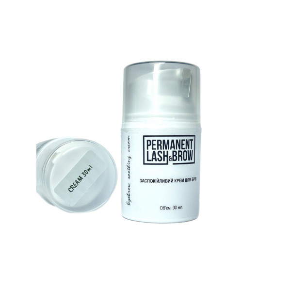 Soothing eyebrow cream Permanent lash and brow, 30 ml