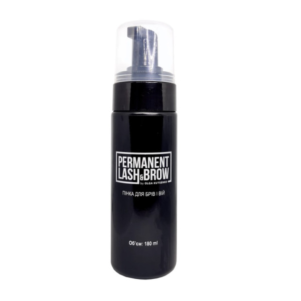 Пенка для бровей и ресниц Permanent lash and brow, 180 мл