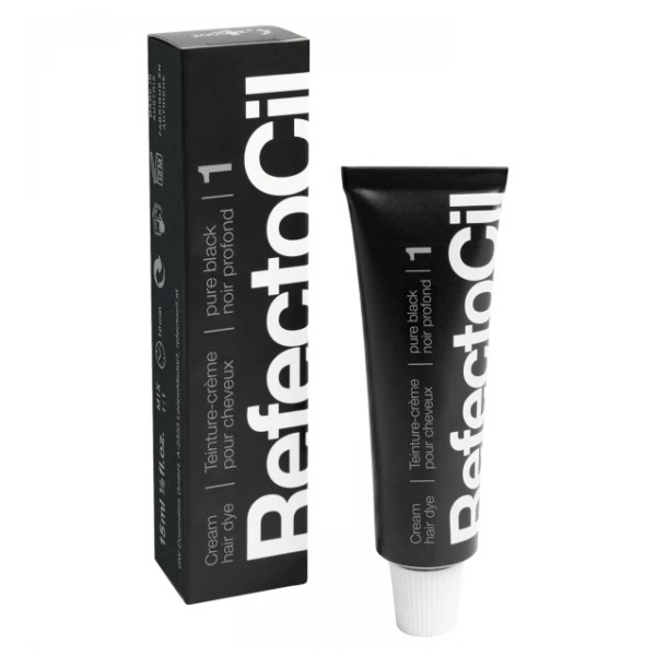 Eyebrow and eyelash tint Refectocil №1 (black)