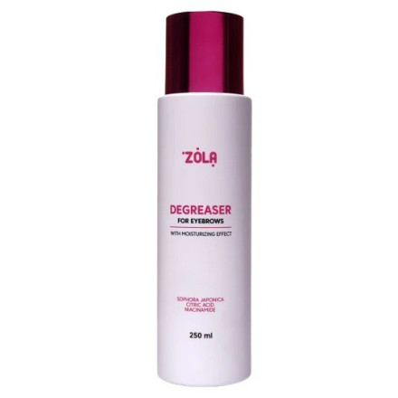 Обезжириватель для бровей ZOLA, 250 мл
