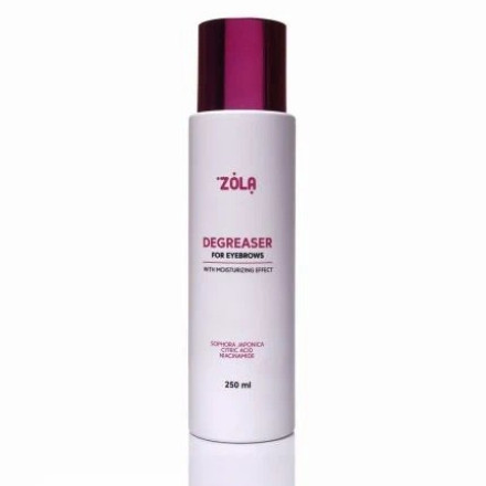 Обезжириватель для бровей ZOLA, 250 мл