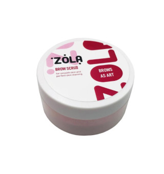 Peeling drobnoziarnisty do brwi ZOLA, 50 ml