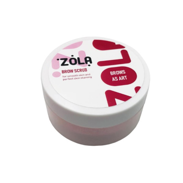 Peeling drobnoziarnisty do brwi ZOLA, 50 ml