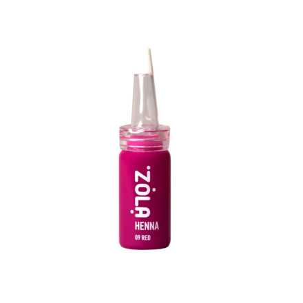 Хна для бровей ZOLA 09 Red, 10 г