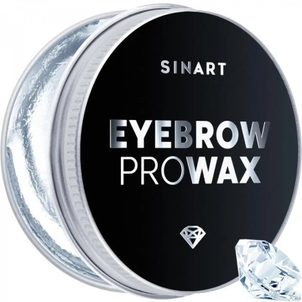 Віск для укладки брів Sinart Eyebrow Pro Wax Crystal (прозорий), 30 г
