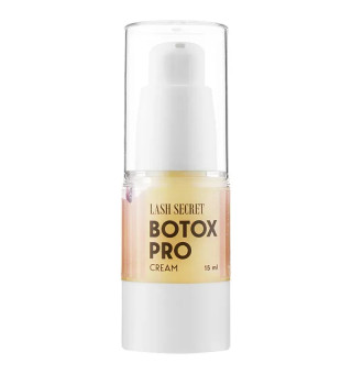 Botox cream BTX Pro Cream LASH SECRET, 15 ml