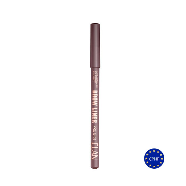 Powder eyebrow pencil ELAN Brow Liner PRO B 01 medium brown