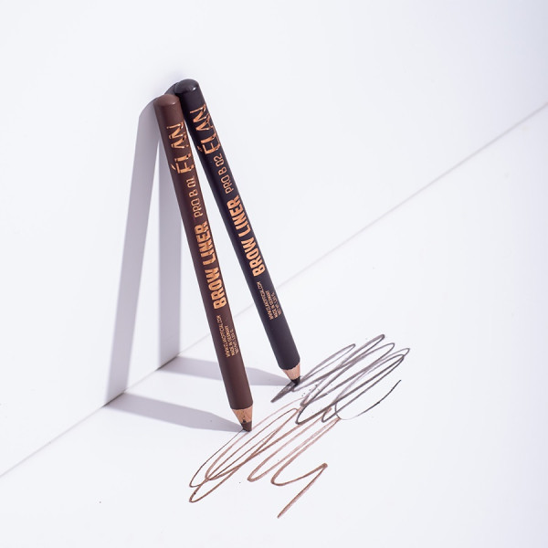 Powder eyebrow pencil ELAN Brow Liner PRO B 01 medium brown