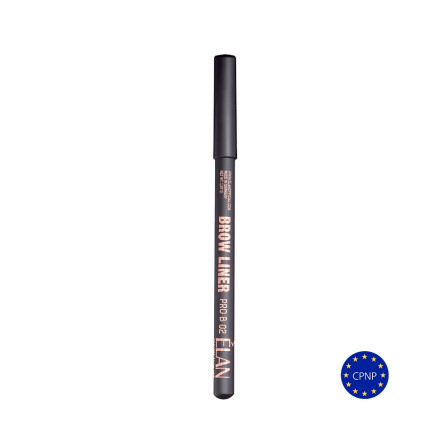Пудровый карандаш для бровей ELAN Brow Liner PRO B 02 dark brown