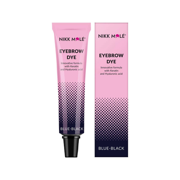 Eyebrow and eyelash tint Nikk Mole, Blue-Black