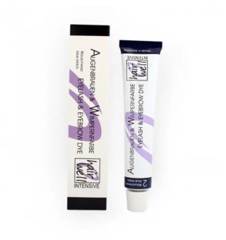 Eyebrow and eyelash tint Hair Well, 20 ml (bluish-black)