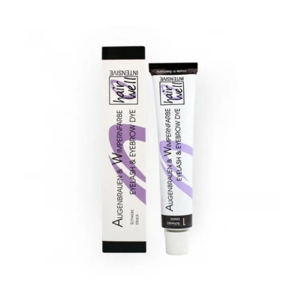 Eyebrow and eyelash tint Hair Well, 20 ml (black)