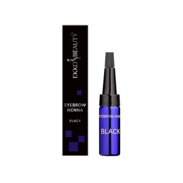Хна для бровей EKKOBEAUTY, black