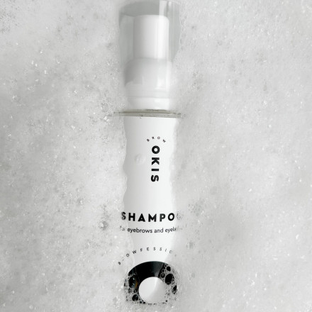 Shampoo for eyebrows and eyelashes OKIS BROW, 150 ml