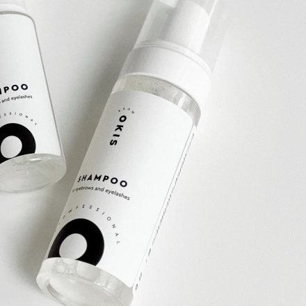 Shampoo for eyebrows and eyelashes OKIS BROW, 150 ml