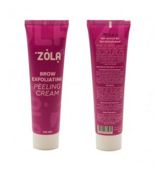 Peeling kremowy do brwi ZOLA, 100 ml