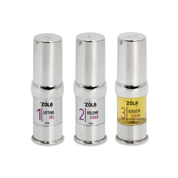Набор для ламинирования ZOLA Brow and Lash Lamination System, 3*10 мл