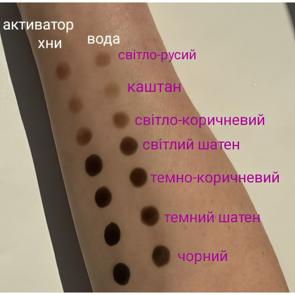 Хна для брів AntuOne Чорна, 5 г
