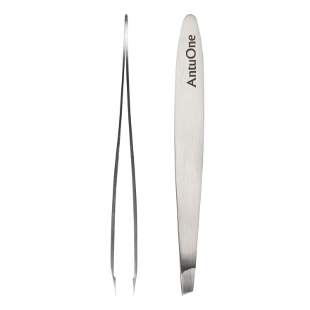 Eyebrow tweezers professional AntuOne (beveled)