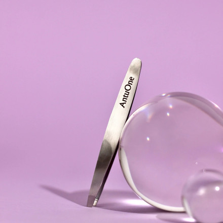 Eyebrow tweezers professional AntuOne (beveled)