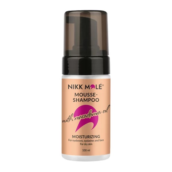 Мусс-шампунь с маслом макадамии Nikk Mole, 100 мл