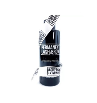 Saline solution Permanent lash and brow