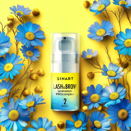 Composition No.2 for lamination of eyebrows and eyelashes Sinart Lash and Brow lamination Procomplex
