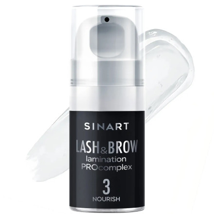 Composition No.3 for lamination of eyebrows and eyelashes Sinart Lash and Brow lamination Procomplex