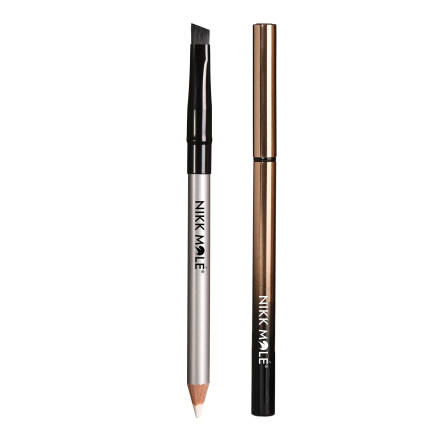 Карандаш Nikk Mole BROW PASTE, белый