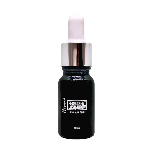 Хна для бровей Permanent lash and brow, 10 мл (светлый шатен, с пипеткой)
