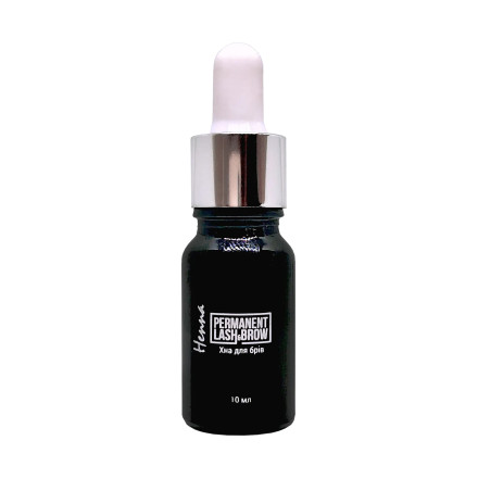 Henna do brwi Permanent Lash & Brow Czarny, 10 ml