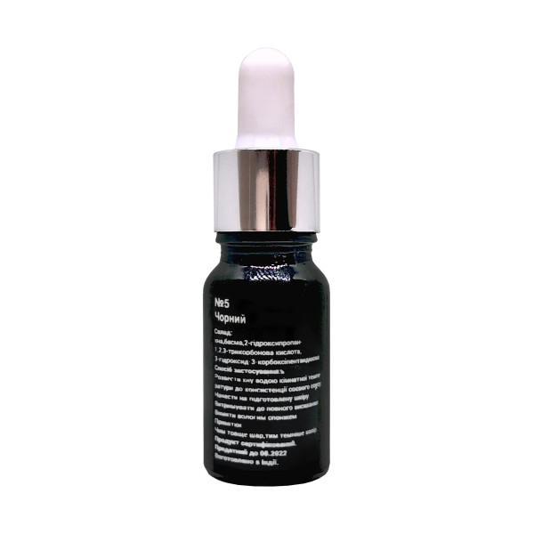 Henna do brwi Permanent Lash & Brow Czarny, 10 ml