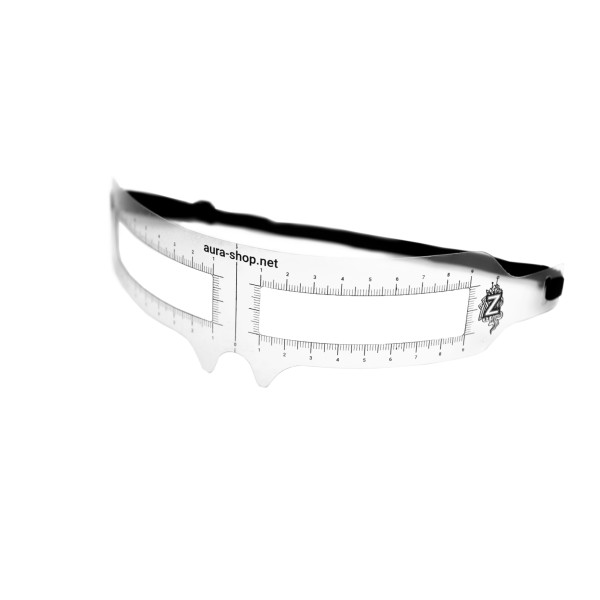 Ruler for eyebrows ZOLA, with an elastic band
