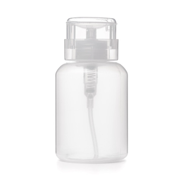 Jar with a pump of 200 ml (transparent cover)