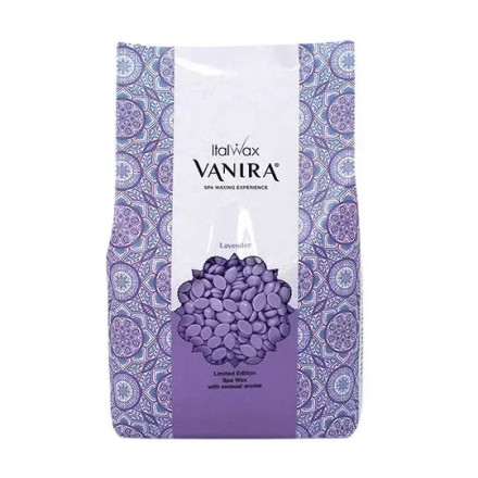 Wax film in granules Italwax VANIRA Lavender, 100 g