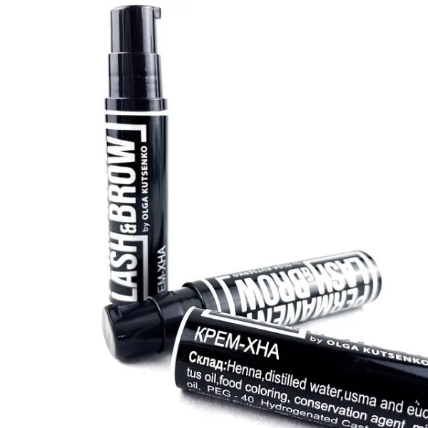 Krem-hna Permanent lash and brow No3 Brązowy, 10 ml