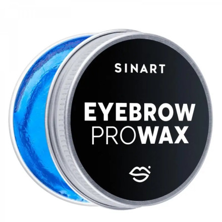 Воск для укладки бровей Sinart Eyebrow Pro Wax (голубой), 15 мл