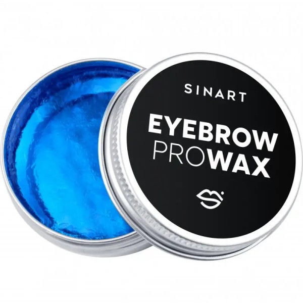 Воск для укладки бровей Sinart Eyebrow Pro Wax (голубой), 15 мл
