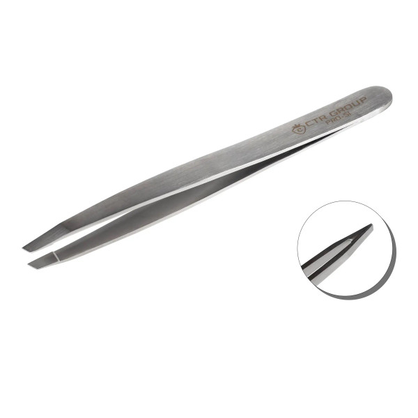 Classic eyebrow tweezers CTR PRO-S1
