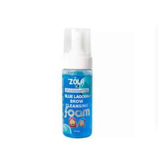 Oczyszczająca pianka do brwi niebieska ZOLA Viktorina Vika BLUE LAGOON OCZYSZCZANIE BRWI, 150 ml