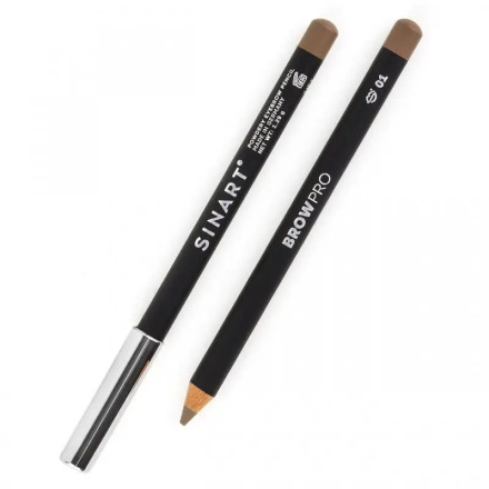 Карандаш пудровый для бровей Sinart POWDERY EYEBROW 01