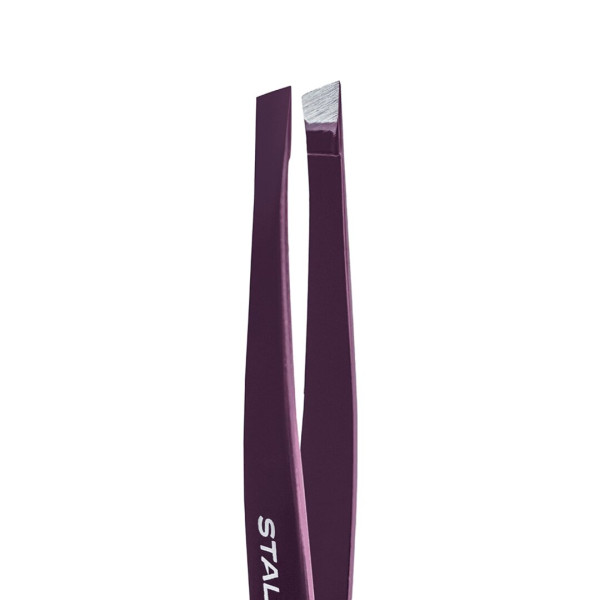 Пінцет для брів STALEKS PRO EXPERT 11 TYPE 3 Violet TE-11/3