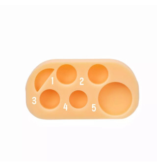 Silicone palette of lamimaker (orange)