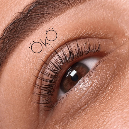 Composition for laminating eyelashes and eyebrows OKO STEP 2 FIX and VOLUME, 1 ml (sachet)