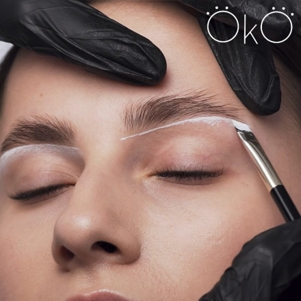 Паста для бровей OKO Eyebrow Contour Paste White Pearl, 15 мл