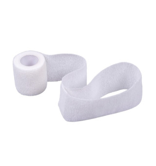 Elastic bandage, white