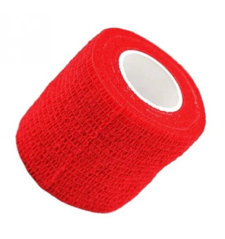 Elastic bandage, red