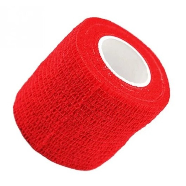 Elastic bandage, red
