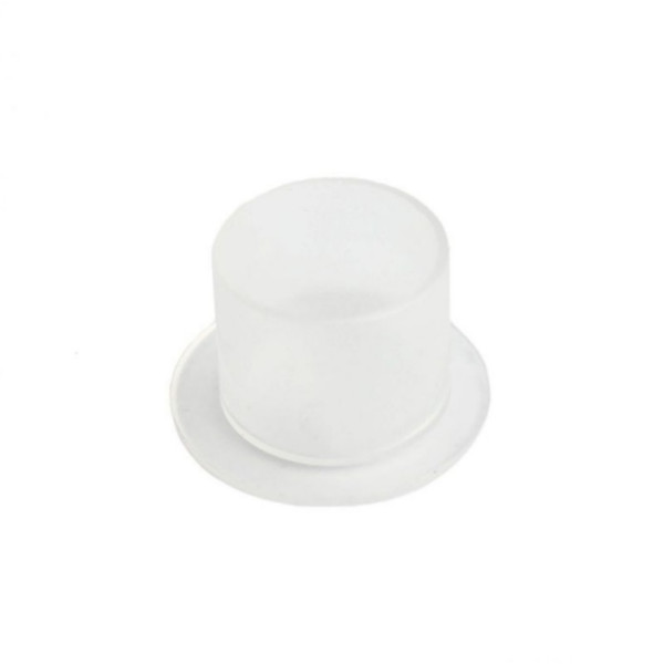 Caps for pigment plastic with a flat base S 8x10mm (100 pcs/pack)